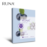 RUNA 植光蜜漾系列 蓝莓水疗云丝面膜 5片装